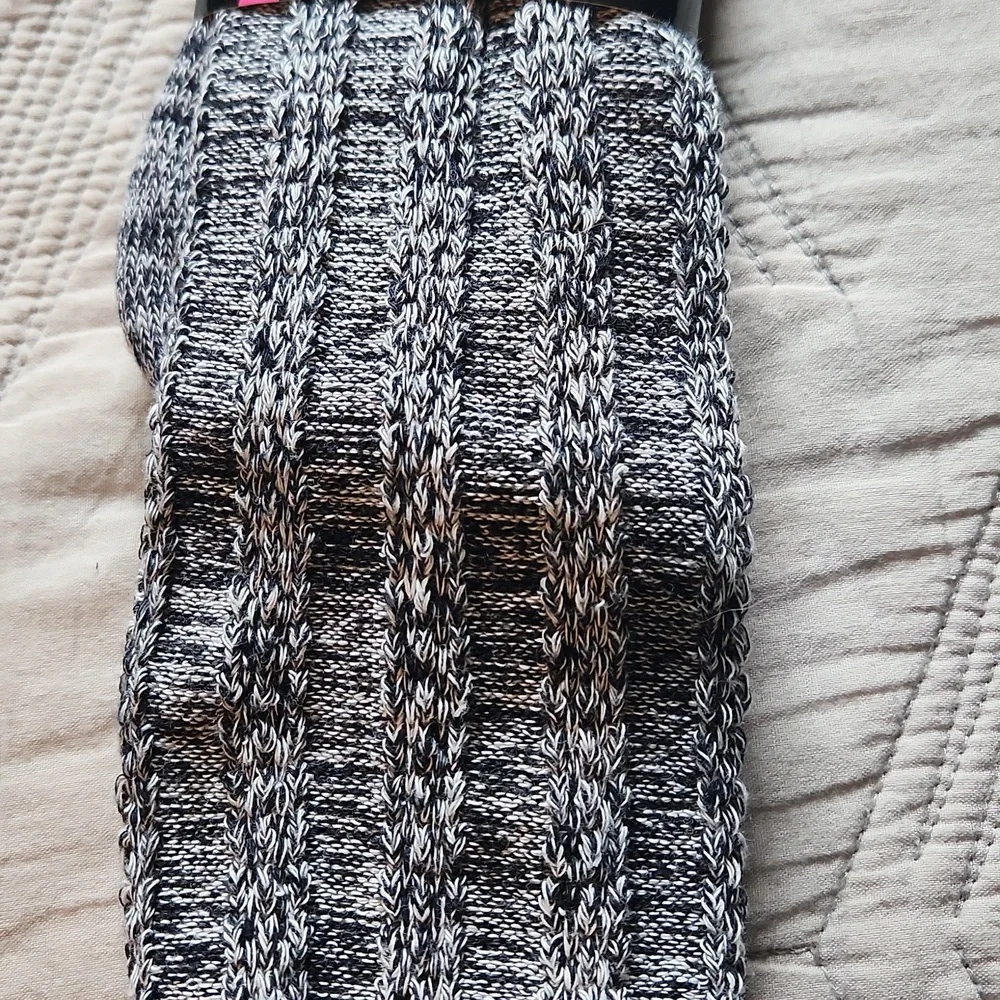 Boot Kneehigh Socks With Button Accents